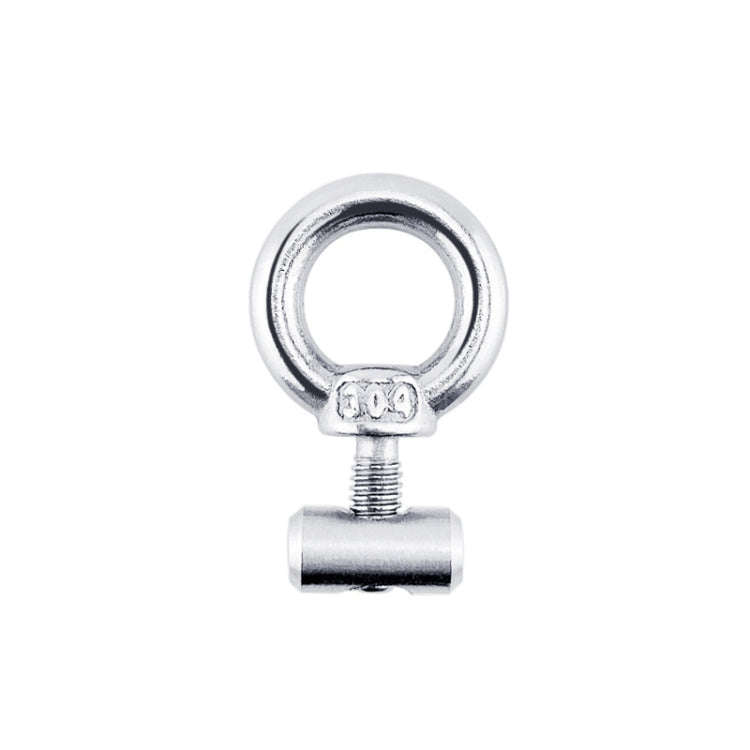 RV Sunshade 304 Stainless Steel Slide Rail Ring, Specifications: 1pcs M4 Ring + Cylinder
