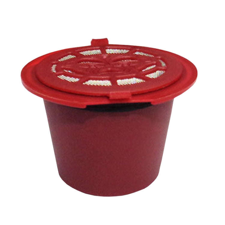 For Nescafe Coffee Capsules Reusable Coffee Filter(Red)