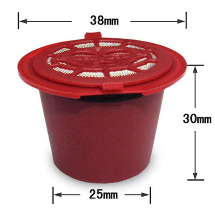 For Nescafe Coffee Capsules Reusable Coffee Filter(Black)