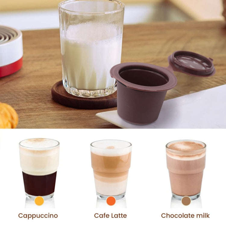 For Nescafe Coffee Capsules Reusable Coffee Filter(Black)