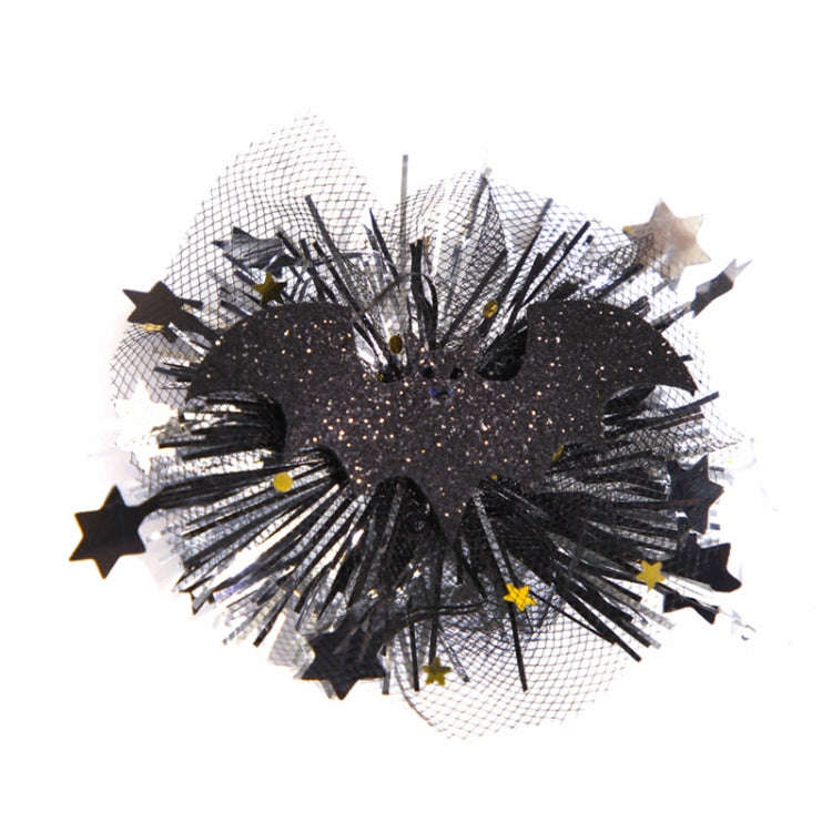 Halloween Hair Clips Hair Accessories Kids Party Dress Up Jewelry, Style: Bat