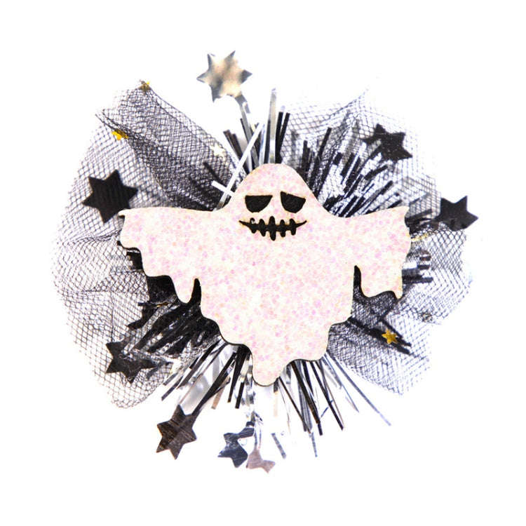 Halloween Hair Clips Hair Accessories Kids Party Dress Up Jewelry, Style: Ghost Open