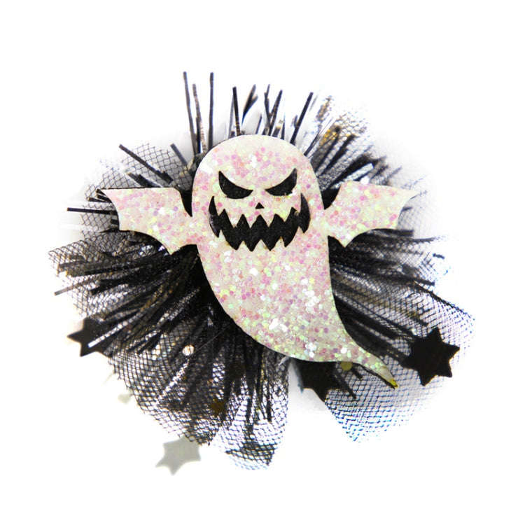 Halloween Hair Clips Hair Accessories Kids Party Dress Up Jewelry, Style: Ghost Scare