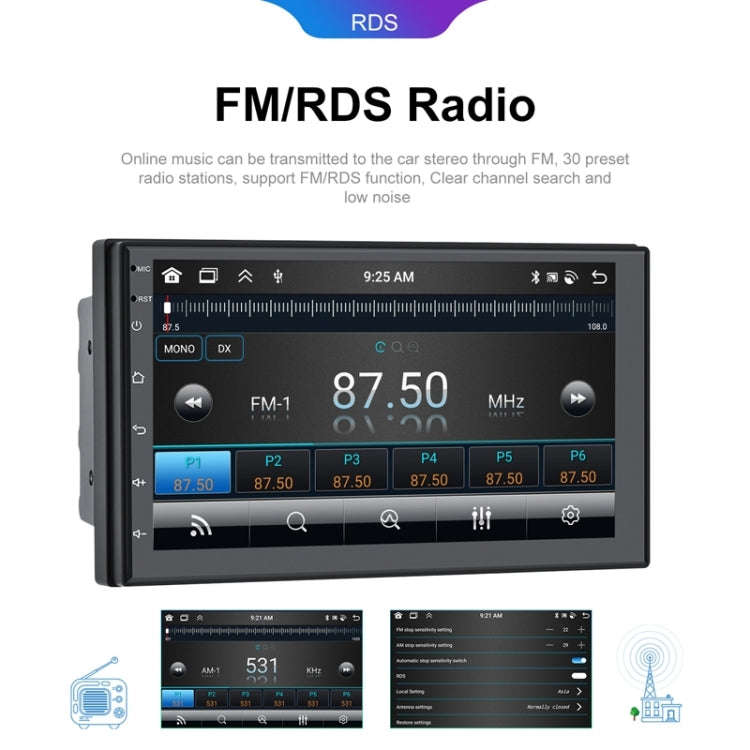 10.1inch Android 13.0 Dual Butt Universal Wireless Carplay Car Navigation Center Control All-In-O...