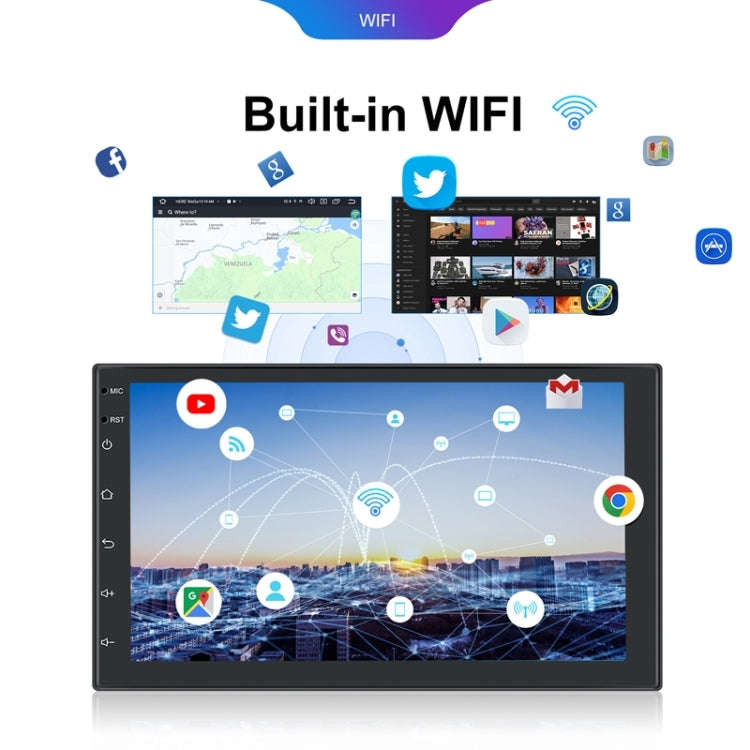 10.1inch Android 13.0 Dual Butt Universal Wireless Carplay Car Navigation Center Control All-In-O...