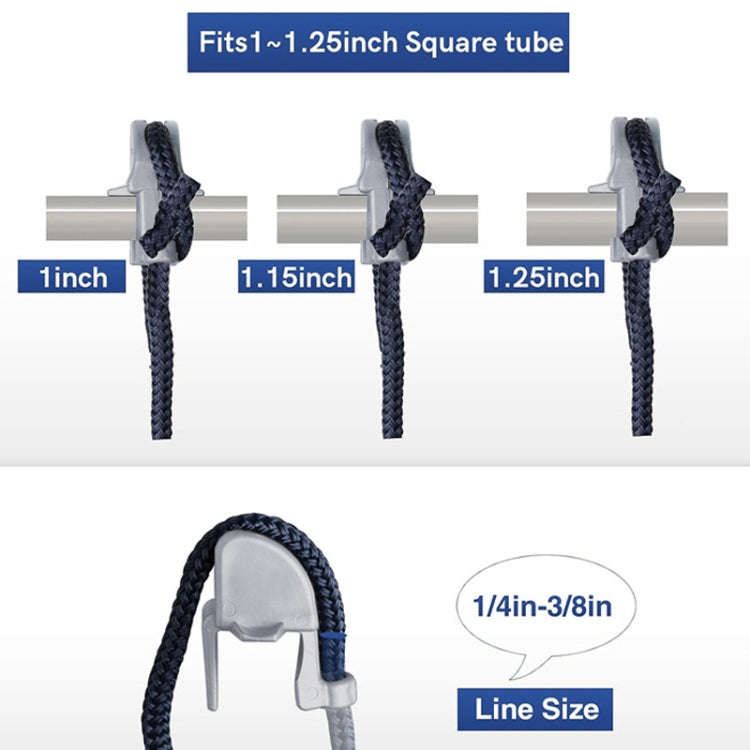 Marine Buoy Anti-collision Ball Clip Fender Buffer Hook(Gray)