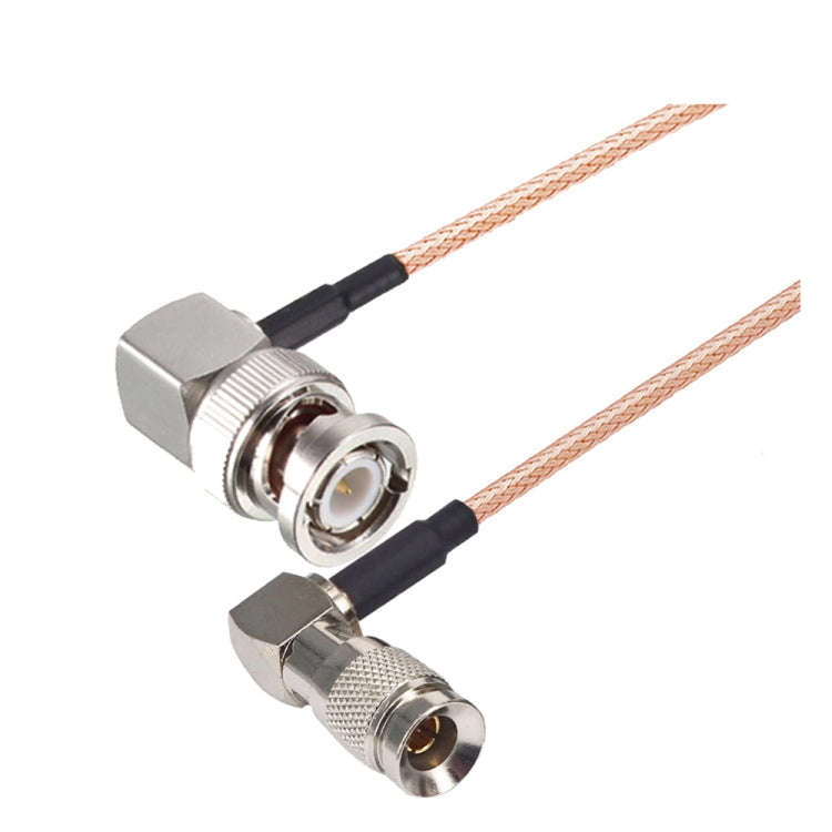 100cm CC4 Male To BNC Male Elbow Connector Cable RG179 Coaxial RF Cable