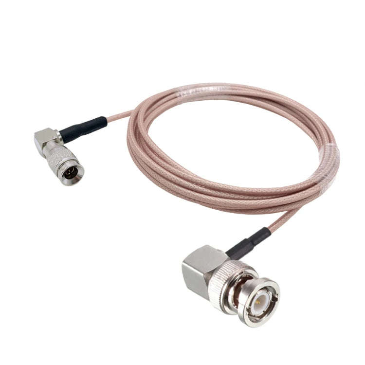 100cm CC4 Male To BNC Male Elbow Connector Cable RG179 Coaxial RF Cable
