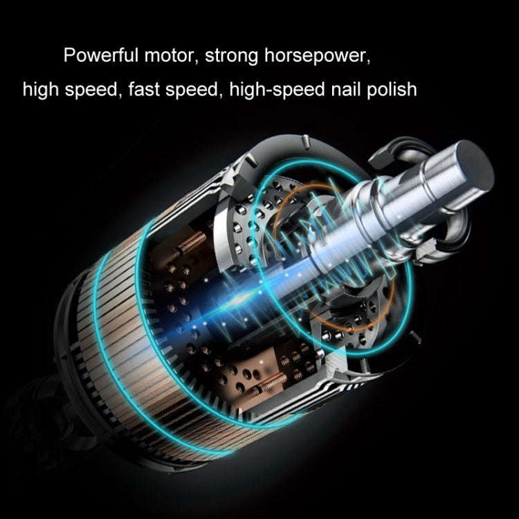 Pet Fully Automatic Nail Grinder With LED Light(2nd Generation White)
