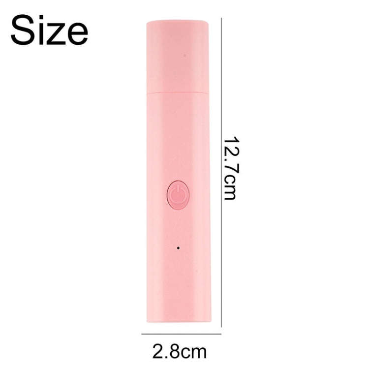Pet Fully Automatic Nail Grinder With LED Light(2nd Generation Pink)