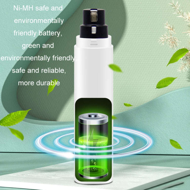 Pet Fully Automatic Nail Grinder With LED Light(2nd Generation White)