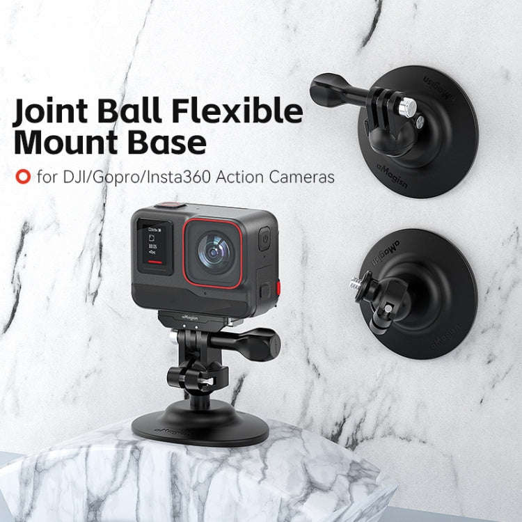 AMagisn Flexible Adhesive Mount for DJI / GoPro HERO / Insta360 Action Camera, Spec: 3 Claws