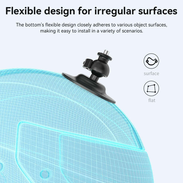 AMagisn Flexible Adhesive Mount for DJI / GoPro HERO / Insta360 Action Camera, Spec: 3 Claws