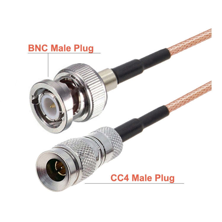 100cm BNC Male To CC4 Male Cable RG179 RF Adapter Wire