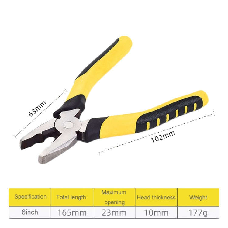 6 inch Vise Wire Pliers Industrial Grade Labor-saving Household Electrician Stripping Pliers