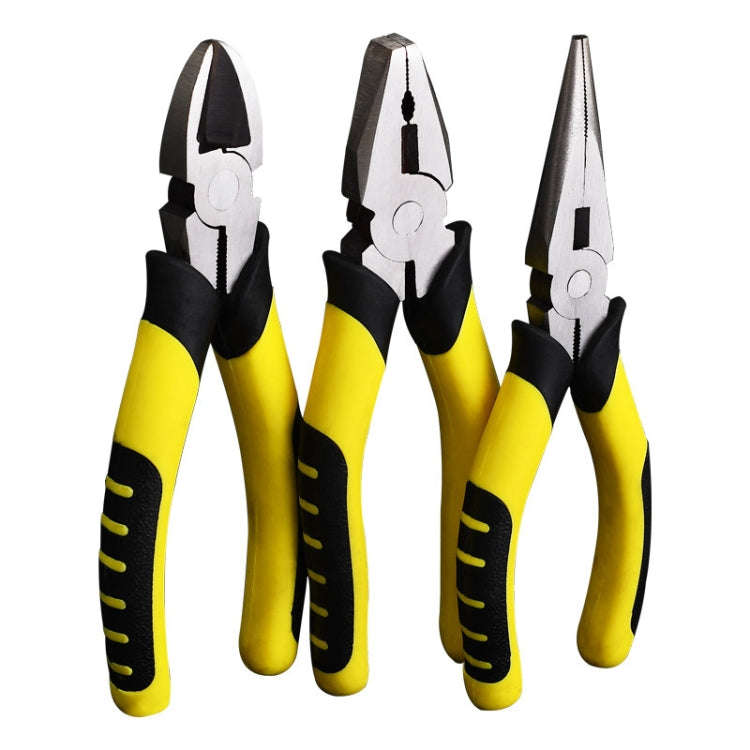 8 inch Diagonal Nose Wire Pliers Industrial Grade Labor-saving Household Electrician Stripping Pl...