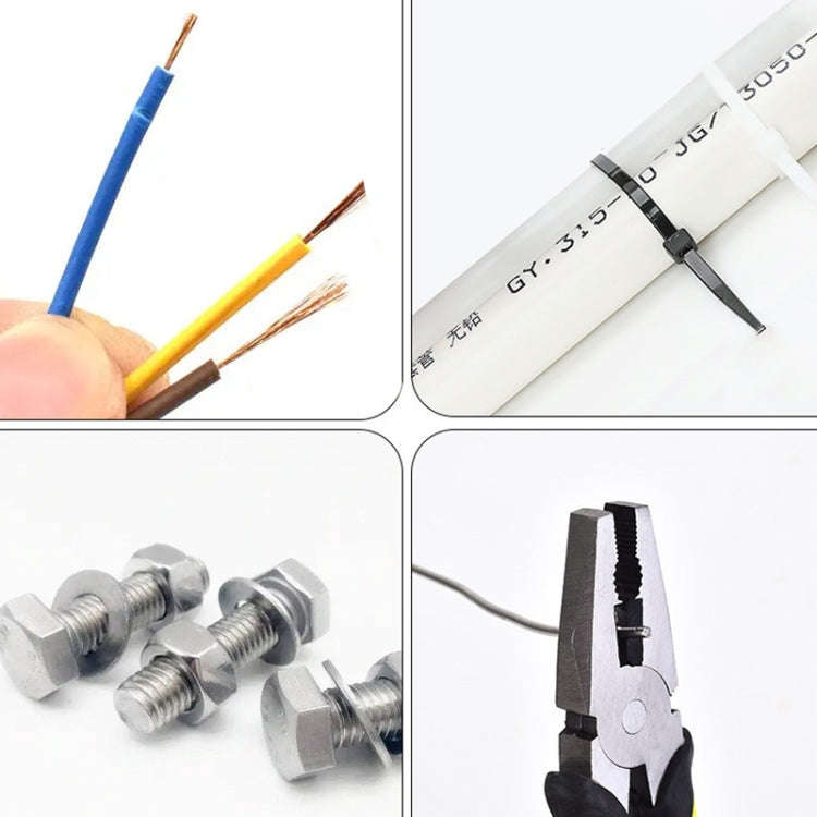 8 inch Diagonal Nose Wire Pliers Industrial Grade Labor-saving Household Electrician Stripping Pl...