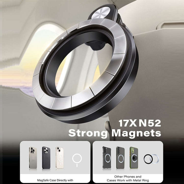 Desktop Live Broadcast Portable Strong Magnetic Foldable Travel Mobile Phone Holder(M10M-AR01)