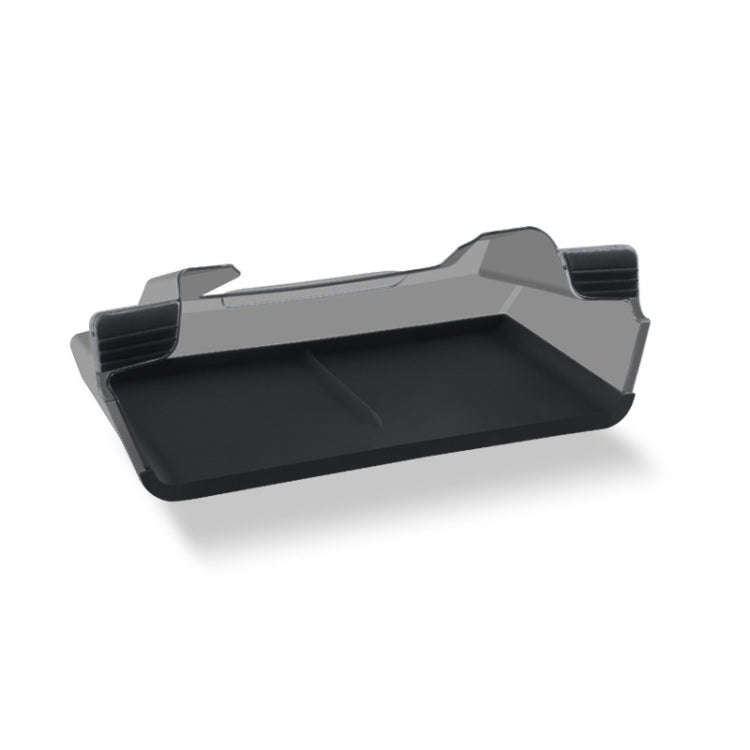 For Tesla Model Y/3 Screen Storage Box, Color: Translucent Black + Black