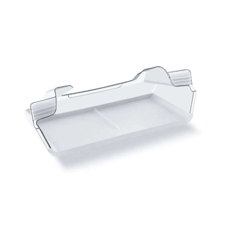 For Tesla Model Y/3 Screen Storage Box, Color: Translucent White + White