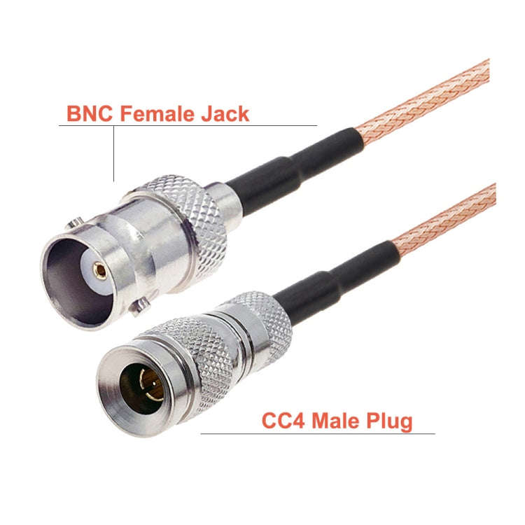 100cm CC4 Male To BNC Female Cable RG179 RF Adapter Wire