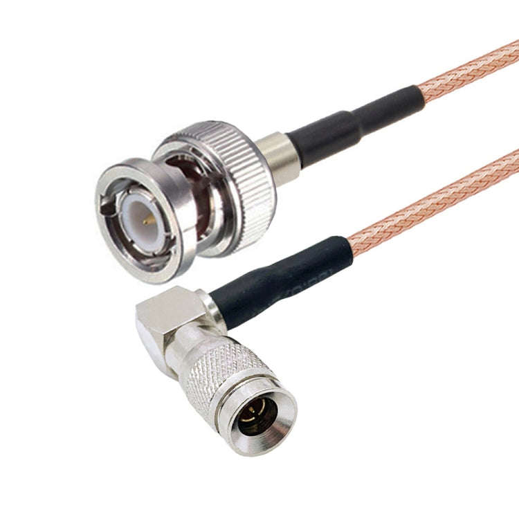 50cm CC4 Male Elbow To BNC Male Connector Cable RG179 Coaxial RF Cable