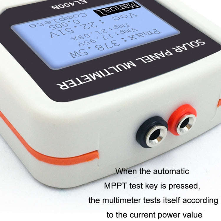 elejoy 400W MPPT Solar Photovoltaic Panel Multimeter(EL400B)