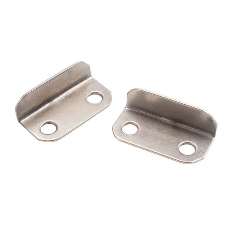 10pcs Lock Accessories L-Shaped Right Angle Office Drawer Lock Plate Furniture Parts Door Stopper...