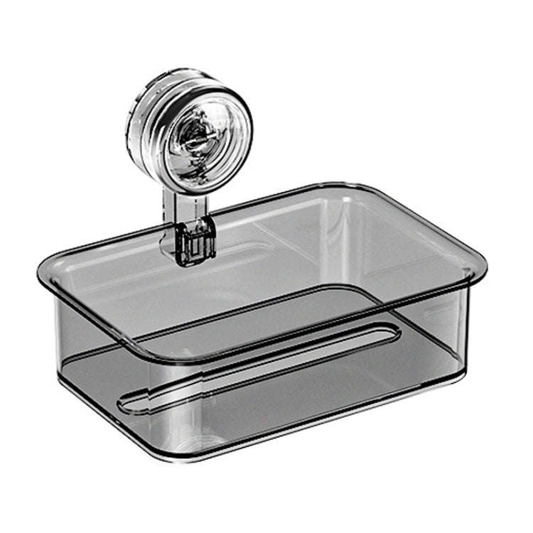 Bathroom No Punch Tissue Organizer Household Wall Mounted Suction Cup Tissue Box, Style: Small Tr...