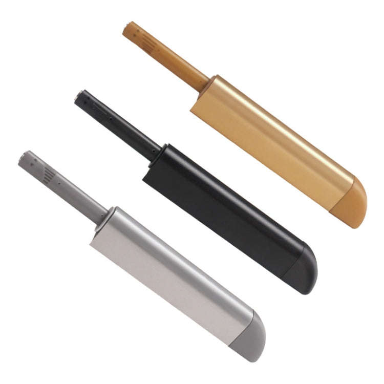 Cabinet Door Magnetic Self-rebounder Drawer Invisible Press Spring Door Opener(Silver)