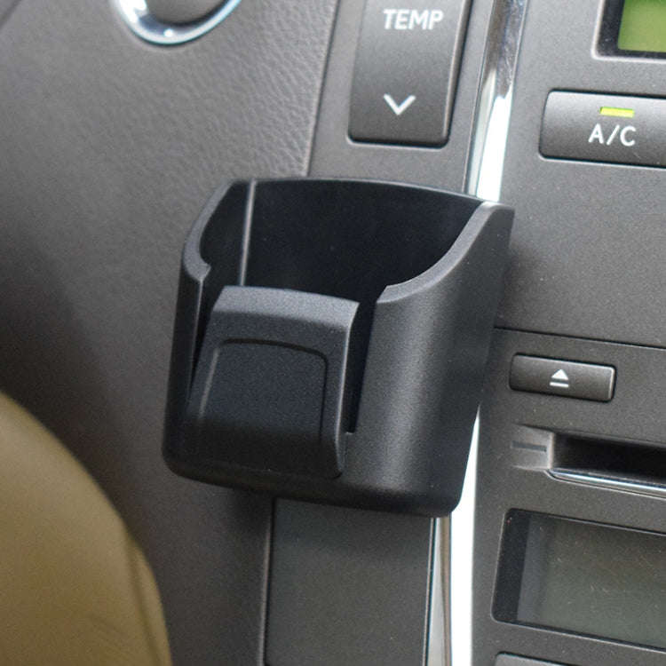 Car Dashboard Key Remote Control Storage Box(Black)
