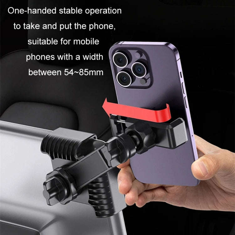 SHUNWEI Car Navigation Screen Floating Mobile Phone Holder, Style: Clip Type