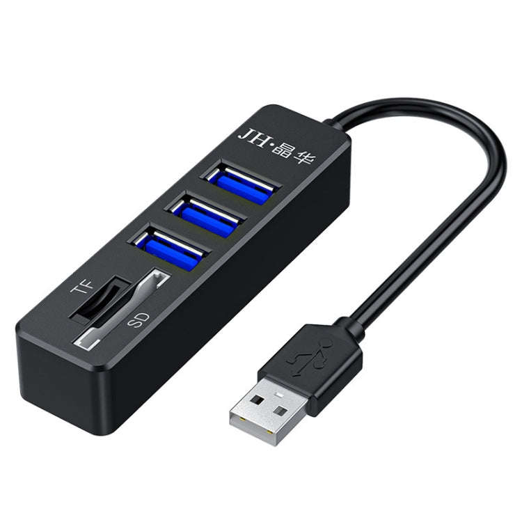 JINGHUA Z30 5-In-1 Docking Station Laptop USB2.0 Hub(Black)