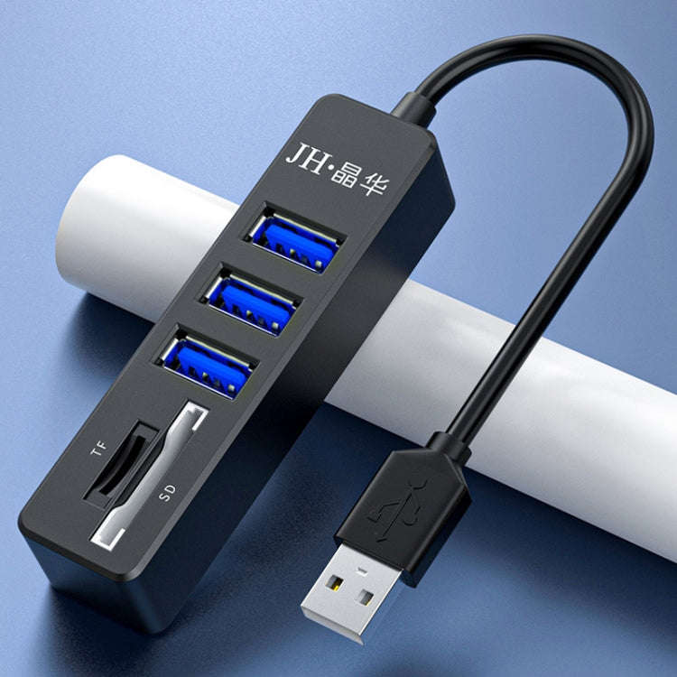 JINGHUA Z30 5-In-1 Docking Station Laptop USB2.0 Hub(Black)