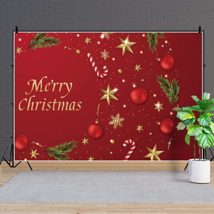 120x80cm Merry Christmas Candy Balloon Photography Background, Color: 12800232