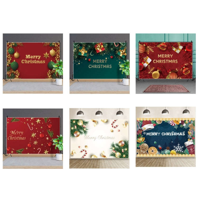 120x80cm Merry Christmas Candy Balloon Photography Background, Color: 12800232