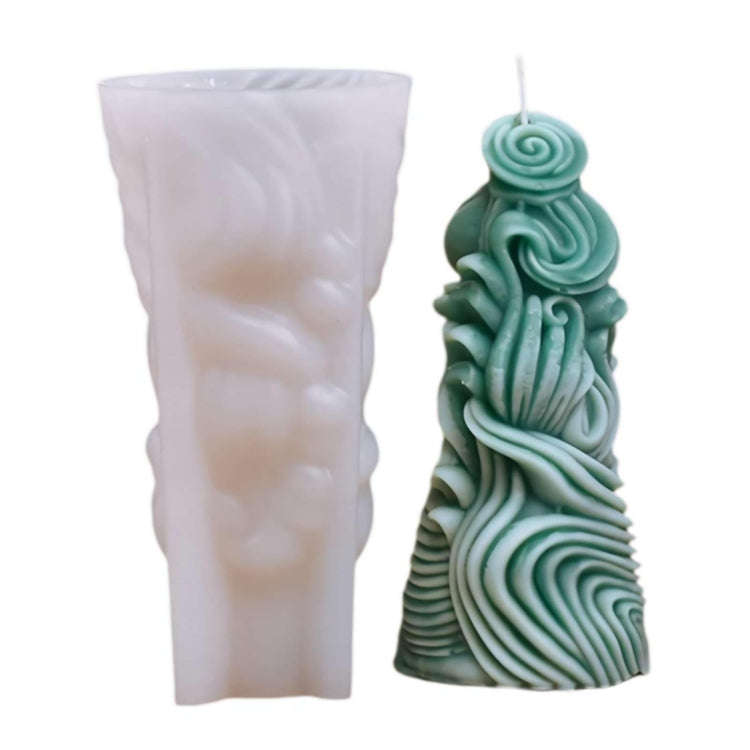Christmas Tree Aromatherapy Candle Ornaments DIY Silicone Mold, Style: C1 ZL-268-3