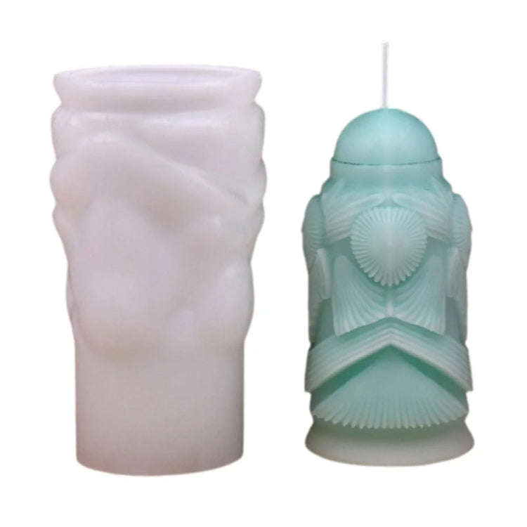 Christmas Tree Aromatherapy Candle Ornaments DIY Silicone Mold, Style: D1  ZL-269-1