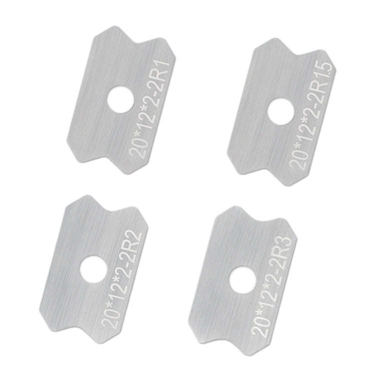 Woodworking Edge Banding Manual Arc Trimmer Board Chamfering Fillet Scraper, Specification: With ...