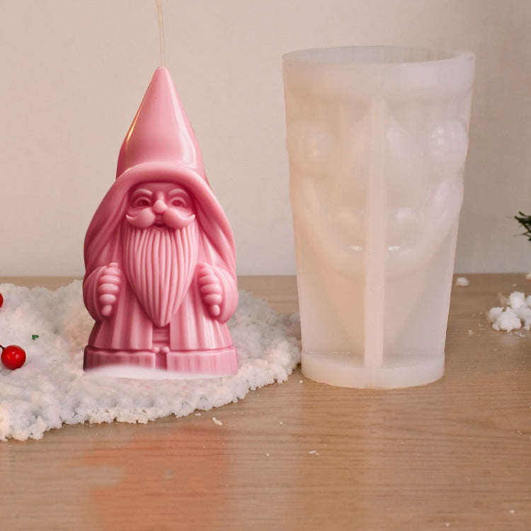 Santa Claus Aromatherapy Candle DIY Silicone Mold, Style: B ZL-80