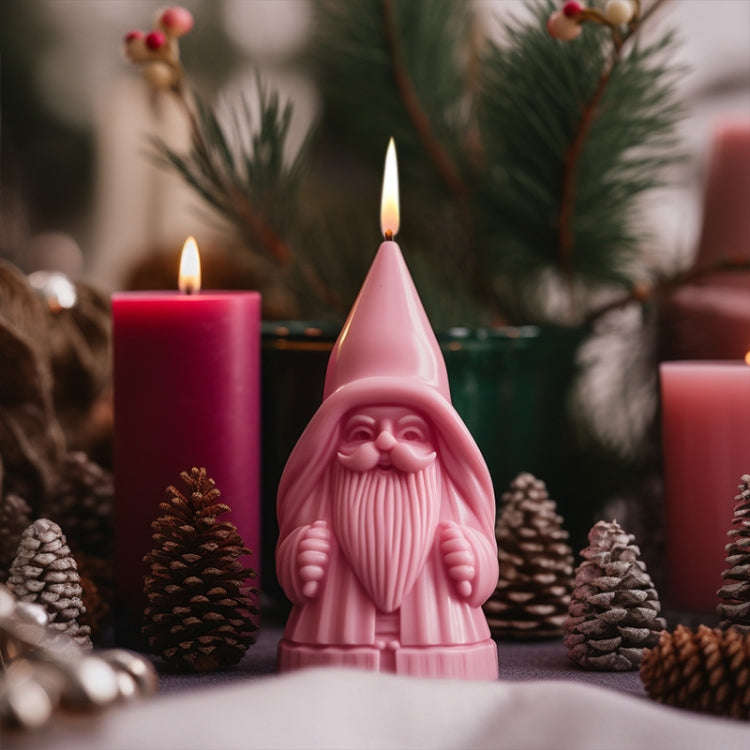 Santa Claus Aromatherapy Candle DIY Silicone Mold, Style: C ZL-81