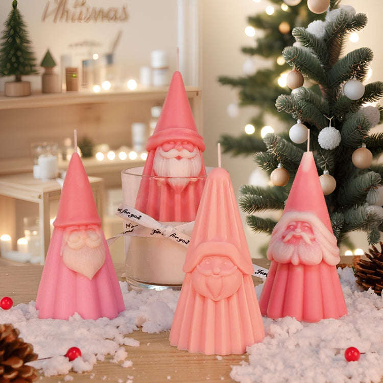 Santa Claus Aromatherapy Candle DIY Silicone Mold, Style: C ZL-81
