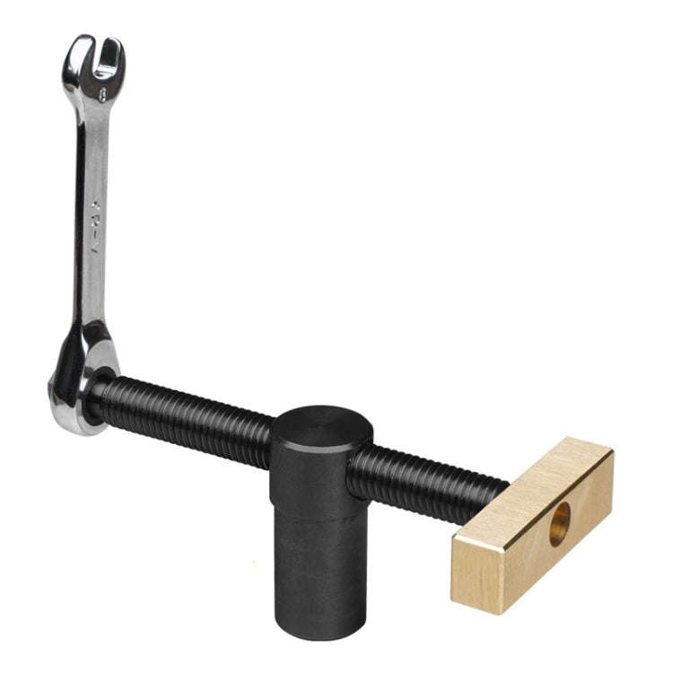 Woodworking Adjustable Desktop Vise Dowel Fast Fixed Clip Clamp Ratchet, Style: 20mm Black