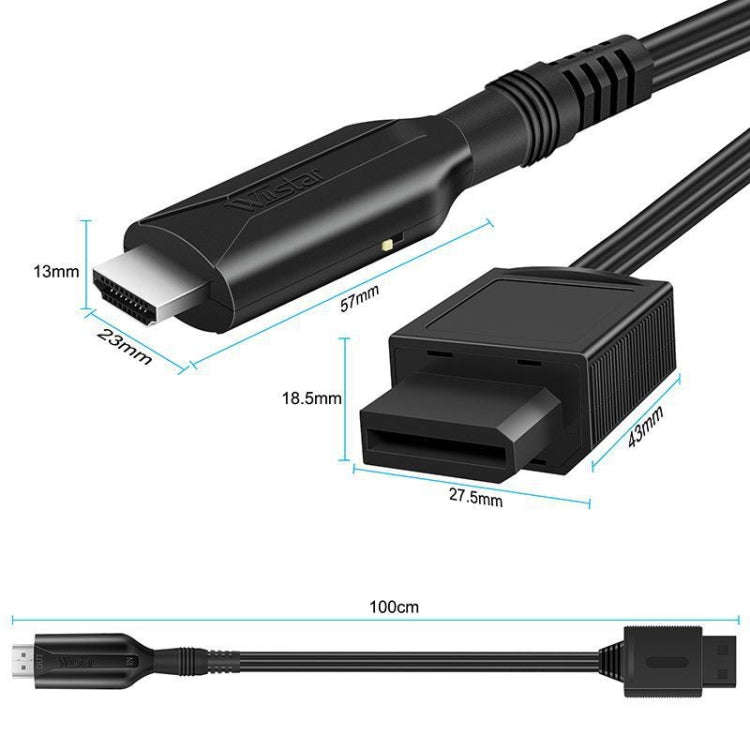 For Nintendo Wii To HDMI Converter  Adapter Cable 1m 1080P For Full HD Device