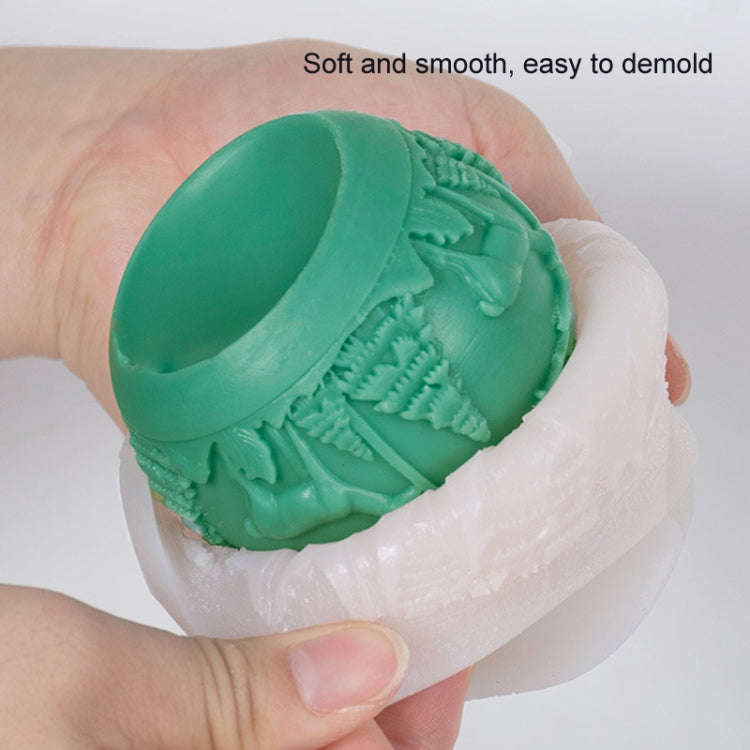 Christmas Ball Elk Scented Candle DIY Mold, Style: F ZL-78