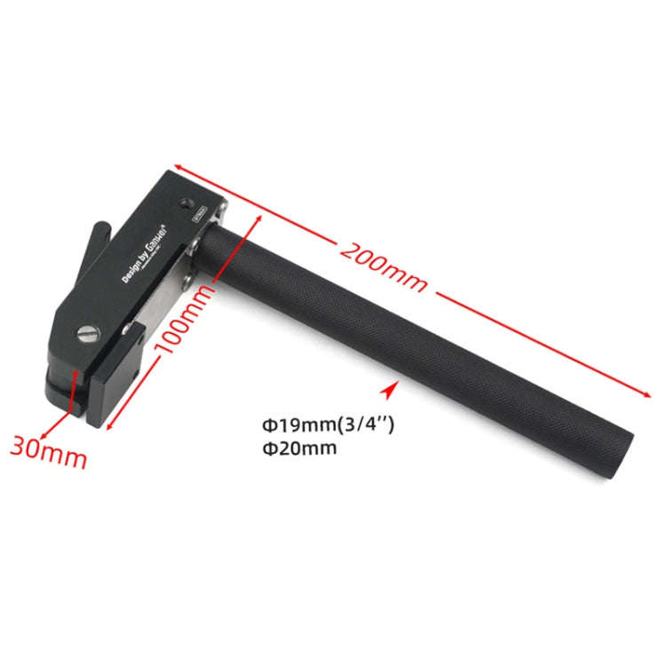 For 19mm Hole Ganwei Woodworking Desktop Quick Acting Hold Down Clamp Desktop Fast Fixed Clip(175...