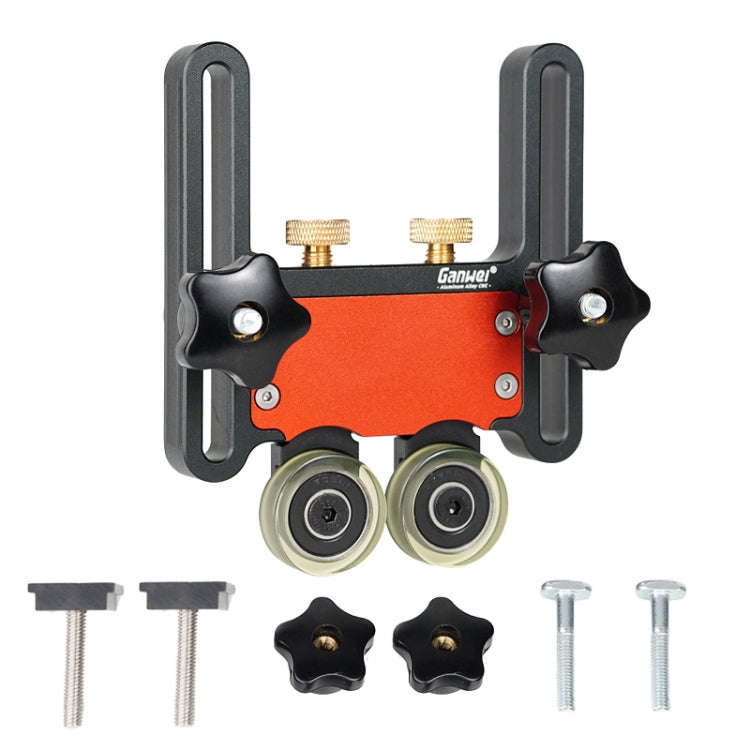 Ganwei MG0-000-0111 Table Saws Pressing Feeder Roller Guides Feather Loc Board Safety Pushing Aux...