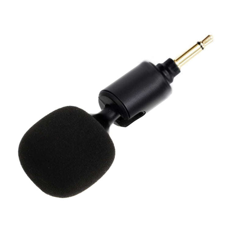 Mobile Phone Live Broadcast Microphone, Style: 3.5 Straight Head 2-section Plug (Sponge Cover)
