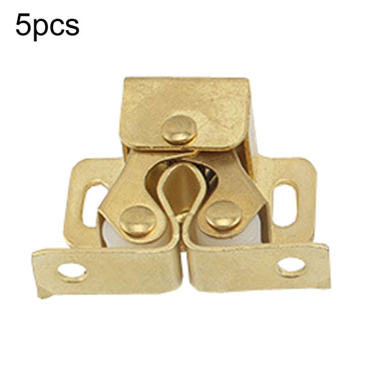 5pcs Antique Old- Style Short Foot Door Clip Buckle Household Closet Cabinet Door Catches, Style:...