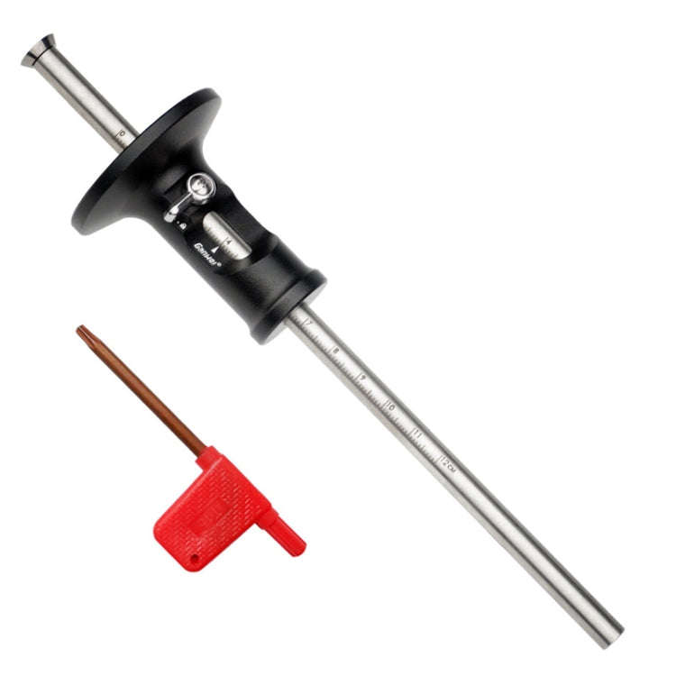 Ganwei European Scriber Simple Marking Gauge Ruler Parallel Line Drawing Woodworking Tool(Fixed B...